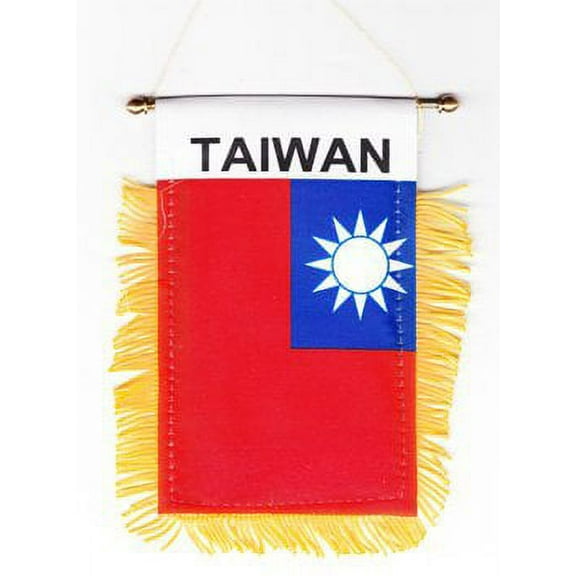 Taiwan Window Hanging Flag
