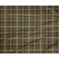 thumbnail image 4 of oneOone Tissu Polyester Lycra Tartan à Carreaux Tissu de Décoration Imprimé BTY 56 Pouces de Large, 4 of 4