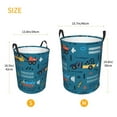 thumbnail image 5 of Gaeub Construction Trucks Dirty Clothes Storage Basket, Toy Storage Bin for Storing Clothing, Diapers, Toys - Small, 5 of 8