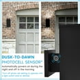 thumbnail image 3 of Luxrite Dusk to Dawn LED Outdoor Wall Light, 12", Up or Up and Down Light, 3CCT 3000K-5000K, 20/30/40W, IP65, ETL 2-Pack, 3 of 7