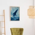 thumbnail image 7 of Diamond Art Kit for Adults, Blue Whale Breaching Ocean Waves Diamond Painting for Adults Beginners, 5D DIY Diamond Art Painting Kits, Colorful Diamond Painting Craft for Home Decor 12x16, 7 of 7