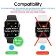 thumbnail image 5 of amFilm Case and Screen Protector for Apple Watch Series 6 (44mm), iWatch Protective Cover and Film (2 Pack), 5 of 5