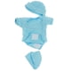 thumbnail image 3 of 2Pcs Romper Calcetines Sombrero Set Ajuste 10-11in. Muñeca recién nacida renacida, 3 of 9