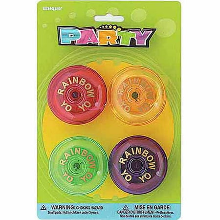 Yo-Yo Party Favors, 4-Count