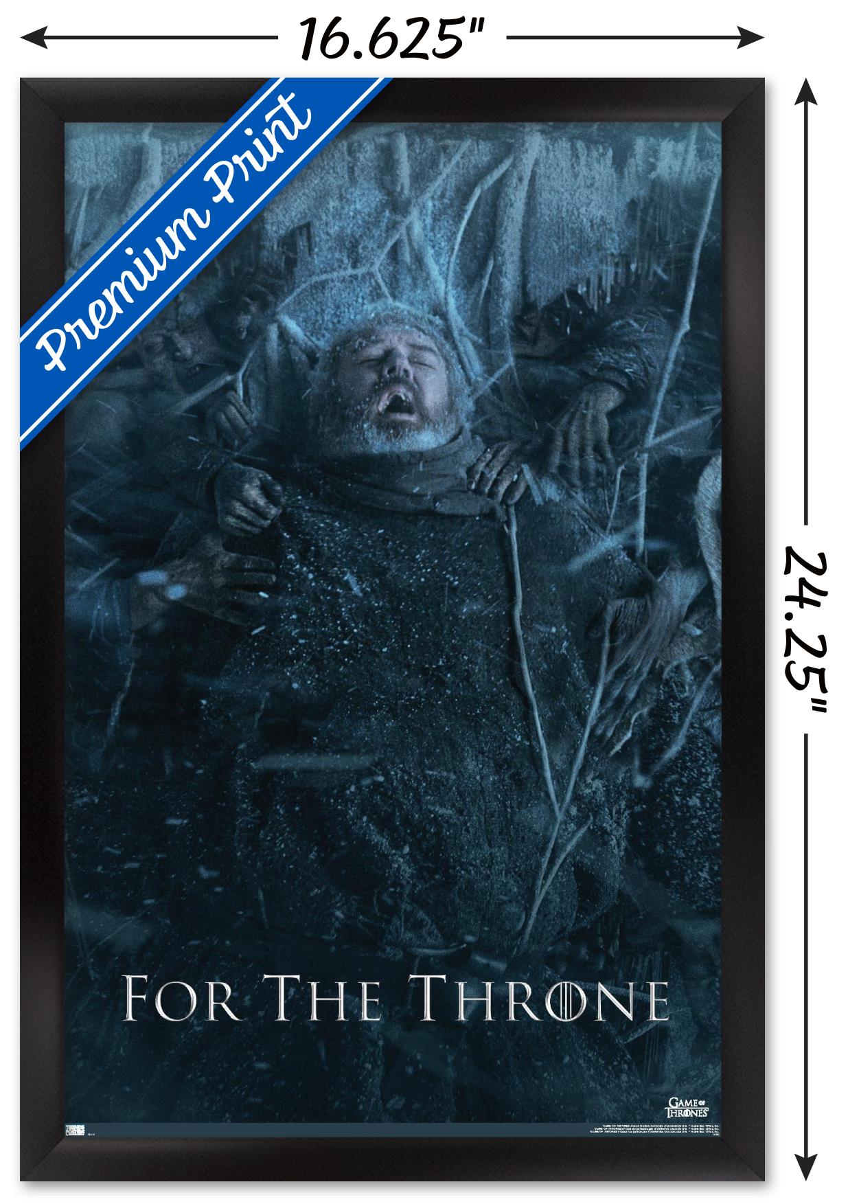 Game of Thrones - Hodor Wall Poster, 14.725" x 22.375", Framed