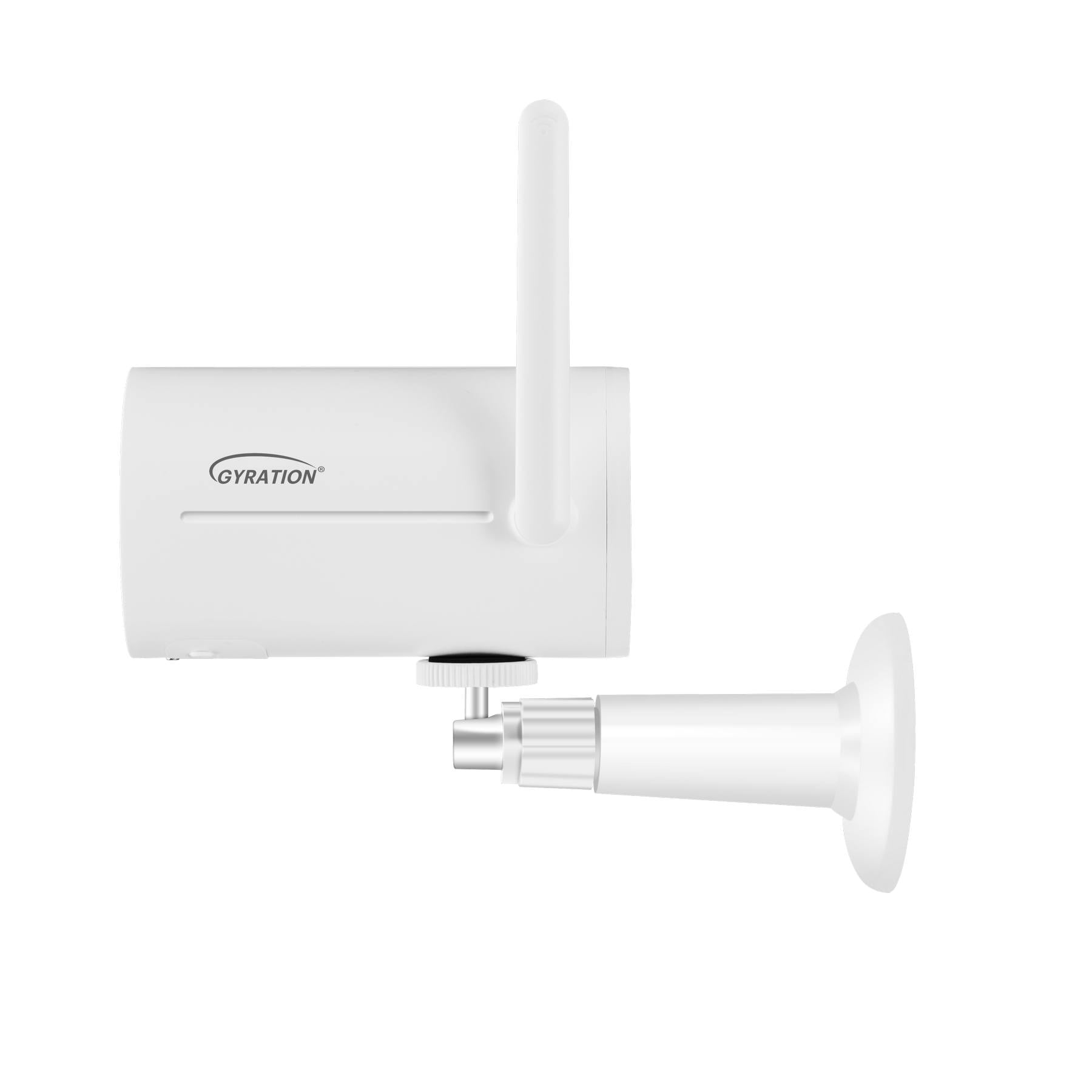 Smart WiFi Bullet Security Camera with Solar Panel, 2 Way Audio, IP65, Anti-Theft, AI Detection, Cloud Storage, 2.4Ghz WiFi, Solar Powered, Works with Alexa & Google Home