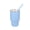 Blue, variant on Mainstays 4oz Stainless Steel Double - Walled Insulated Tumbler with Straw, Purple