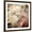 Brown Frame, variant on Art.com Art Floral Vintage Sepia Blurred Background with White and Pink Roses Art Print by Irina QQQ, 16" x 16"