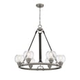 thumbnail image 2 of Bozeman 6-Light Chandelier in Antique Nickel, 2 of 5