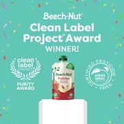 Beech-Nut Fruities Stage 2 Baby Food, Apple Peach & Strawberries, 3.5 oz Pouch