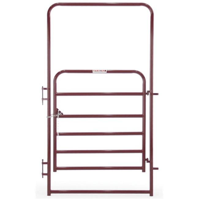 Tarter Gate EWR4 Easy Step Walk Thru Eco, Red - 4 ft. - Walmart.com