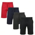 thumbnail image 2 of BenBen Men’s Athletic Shorts – Terry Jogger Style for Workout Running, Training & Gym - 4 Pack, 2 of 7