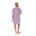 thumbnail image 4 of Lati Fashion Women Short Sleeve Nightgown Snaps Front, Regular and Plus Size, 4 of 4