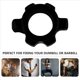 thumbnail image 2 of 12 Piezas Barra Tuerca Barbells Tornillo Giratorio Abrazadera Mancuerna Levantamiento de Pesas Equipos de Fitness Accesorios, 2 of 5