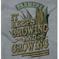 thumbnail image 2 of Corn Keeps Growing Farming Country Men's Big & Tall Crewneck Graphic Tee Brisco Brands 3X, 2 of 4