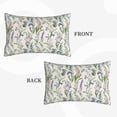 thumbnail image 2 of Xecao Wisteria Flower for Decorative Throw Pillow Case for Couch,Sofa or Bed Set,Pillow Cover for Sofa Home Decor Ideal Gift-20"x30", 2 of 6