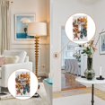 thumbnail image 4 of Yayeee Duplex Wall Plate 1-Gang 4.5"x2.7" Home Receptacle Light Switch Decorative Outlet Cover, Autumn Day Pattern, 4 of 7