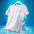 thumbnail image 3 of Generic Men's Workout Gym T-Shirts Lightweight Running Athletic Short Sleeve Quick Dry Shirt Tops, 3 of 3