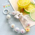 thumbnail image 1 of New Colorful Bow Flower Pendant Mobile Phone Chain Lanyard Short Keychain Hanging Charm A3, 1 of 6