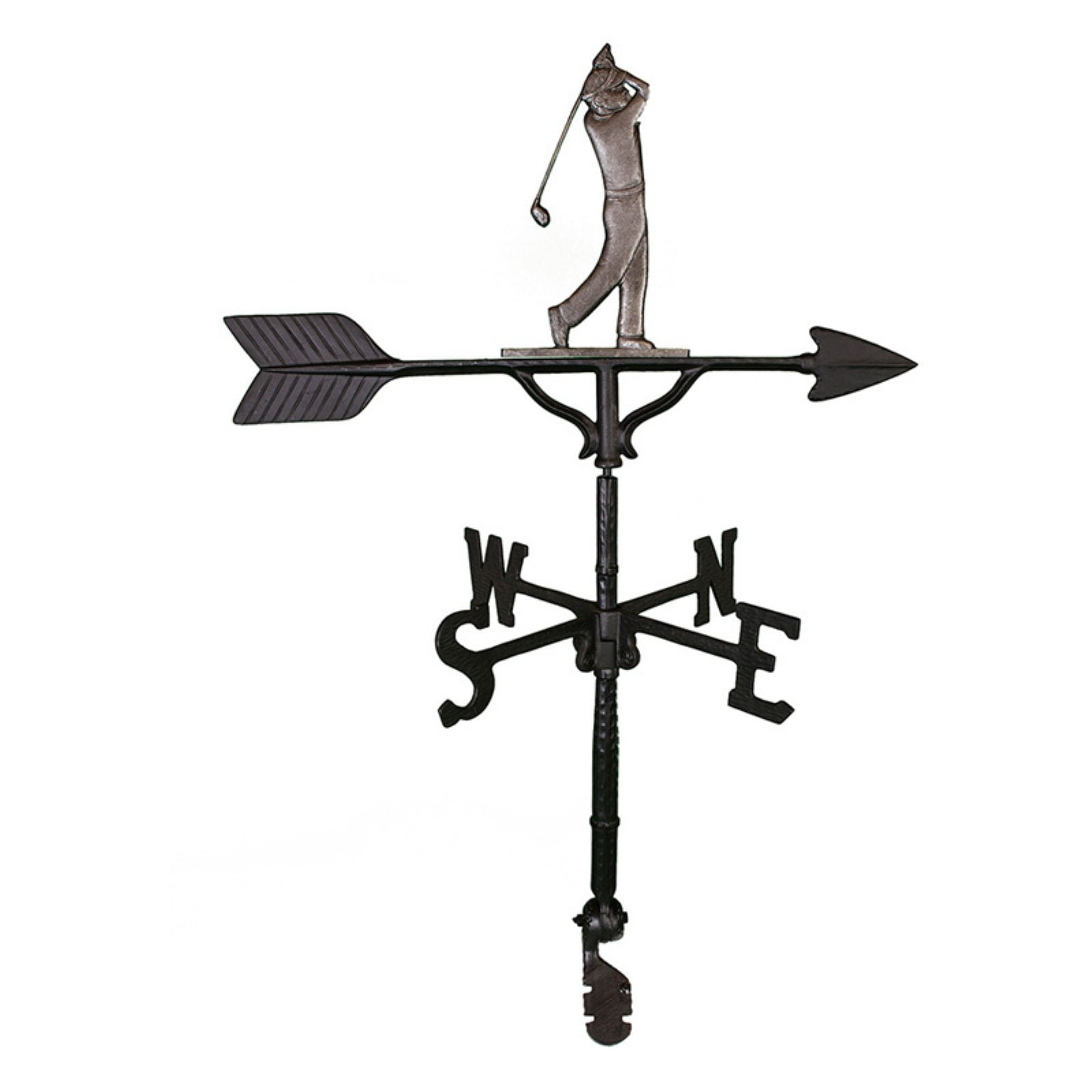 Swedish Iron Golfer Weathervane 32 in. by Montague Metal Products