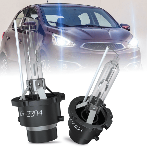 For 2017-2018 Mitsubishi Mirage High Low Beam Bi-Xenon Headlights Bulb D2S HID Lamp 6000K White
