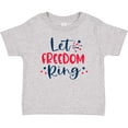 thumbnail image 3 of Inktastic 4th of July Let Freedom Ring with Stars Boys or Girls Baby T-Shirt, 3 of 5
