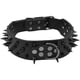 thumbnail image 1 of Spiked Dog Collar, AntiBiting Leather Dog Collar, Adjustable Protective Neck with DRing, AntiBiting Neck Collar for Medium Dogs/18.521.7 Inches, 1 of 4