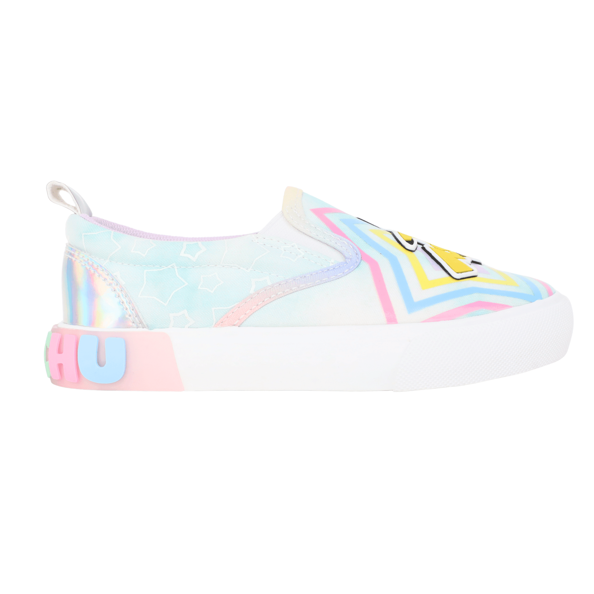 Pokemon Little Girl & Big Girl Eevee & Pikachu Slip-On Sneakers