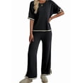 thumbnail image 3 of Pantalón de Punto de Corta, Traje Negro XL, 3 of 7