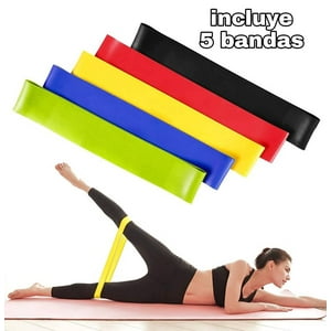Gomas elasticas musculación Kit 150 lbs Bandas elasticas para Yoga
