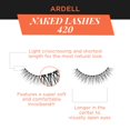 thumbnail image 3 of Pestañas postizas Ardell Naked Lashes Natural 420, 4 pares, 3 of 5