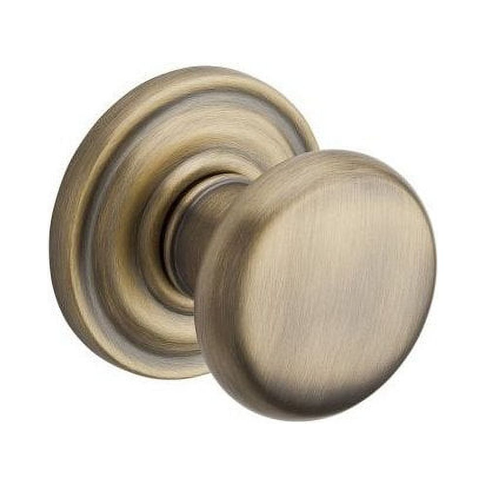 Baldwin Reserve Fdroutrr112 Full Dummy Round Knob and Traditional Round Rose Venetian Bronze Finish