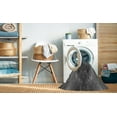 thumbnail image 2 of Ahgly Company Tapis d'Intérieur Lavable en Machine Carré Gris Transitionnel, 7 Pieds Carré, 2 of 7