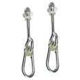 thumbnail image 4 of Swing Thread Hook Playset Playground Yoga Seat Safety Locking Ceiling Mount 150mm, 4 of 8