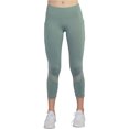 thumbnail image 1 of Reebok Womens Aspire Skinny Capri Compression Athletic Pants, 1 of 3