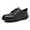Black4, variant on Blikcom Boys Kids School Uniform Shoes Adjustable Laces Formal Oxford Dress Shoes Loafers