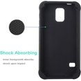 thumbnail image 3 of HAHDAXIA Galaxy S5 Case, Galaxy S5 Case with [2 Pack] Tempered Glass Screen Protector, Shockproof Defender Armor Protective Dual Layer Hybrid TPU Plastic Rugged Case for Samsugng Galaxy S5 -, 3 of 7