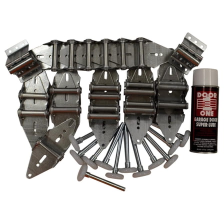 Building and Hardware Wheel and Hinge Kit, Two Car Door 8' Tall Doors