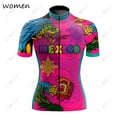 thumbnail image 3 of 2022 Nuevo México Ciclismo Jersey Mujer Bicicleta Montaña Carretera MTB Superior Mujer Bicicleta Camisa Manga Corta Carreras Ropa Montar Verano, 3 of 5