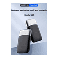 thumbnail image 2 of Disque SSD Portable 1000 Mo/s Externe 512 Go USB 3.2 Gen2 type-C SSD pour Ordinateur Portable, 2 of 7
