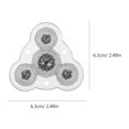 thumbnail image 2 of 4 Pcs Roulettes 4-Boules Boîte de Rangement Roulettes Autocollantes Bac de Rangement Roulettes, 2 of 9