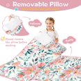 thumbnail image 3 of Pioneer Flower Floral Print Pattern Toddler Nap Mats for Kids Preschool,Sleeping Mat Bag or Kids,Toddler Sleeping Bag,Toddler Nap Mat or Daycare, 3 of 6