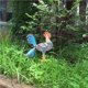 thumbnail image 4 of Ounissouiy Gallo Molino de viento Escultura de Estatua Pollo Decoración Prop Patio Patio Decoración del hogar, 4 of 6