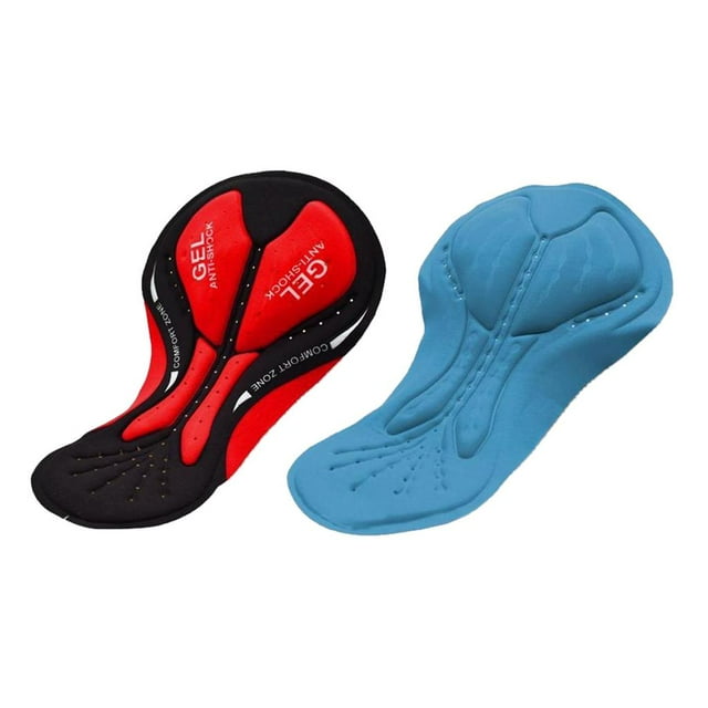 Pantalones cortos de ciclismo almohadilla de gel acolchada pantalones a prueba de golpes pantalones cortos almohadillas de repuesto cojín de motocicle Almohadilla de gel azul Macarena Almohadilla de gel acolchada para pantalones cortos de ciclismo