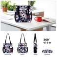 thumbnail image 2 of CHOYURME CHONYURM Women Floral Tote Bags Large Shoulder Bag Fashion Handbag with Zipper Closure for Gym Hiking Picnic Travel Beach, 2 of 7