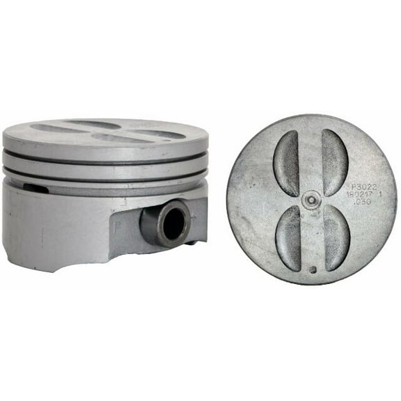 Set of 8 Flat Top Hypereutectic Pistons for 90-97 GM/Chevrolet 5.7L/350-P3022(8) | .040 (1.00mm Oversized) | 4.040in. Bore Diameter