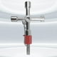 thumbnail image 3 of Herramientas Reparación Portátiles Con Llave Triangular Cruzada 4 en 1 para Ascensor/gabinete Eléctrico, 3 of 7