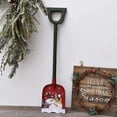 thumbnail image 2 of Attraction Design Snow Shovel for Kids Christmas Decoration, 23 x 5 Inch Small Metal Shovel Wood Handle Garden Tool with Decorative Christmas Snowman Pattern Xmas Gift for Children (Snowman Shovel), 2 of 7