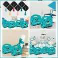 thumbnail image 5 of College Graduation Gift Boxes Teal Blue - 12pcs Congrats Grad Party Favor Treat Boxes Graduation Goodie Candy Boxes, Congrats Grad Foldable Cardboard Decorations Box for Graduation Season Theme Party, 5 of 7