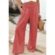 thumbnail image 3 of Pantalones de Pierna Ancha NikouMX para Mujer de Cintura Alta, 3 of 6